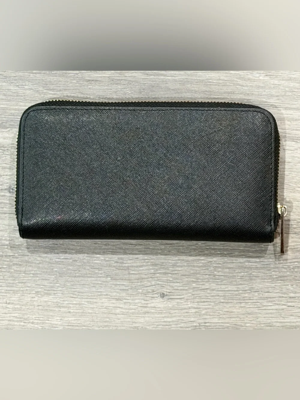 Michael Kors Jet Set Travel Continental Zip Around Wallet in Black
